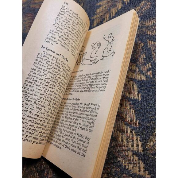 Vintage Touched by The Fire Luke/ Acts in the Today's English Version Paperback - Picture 6 of 7